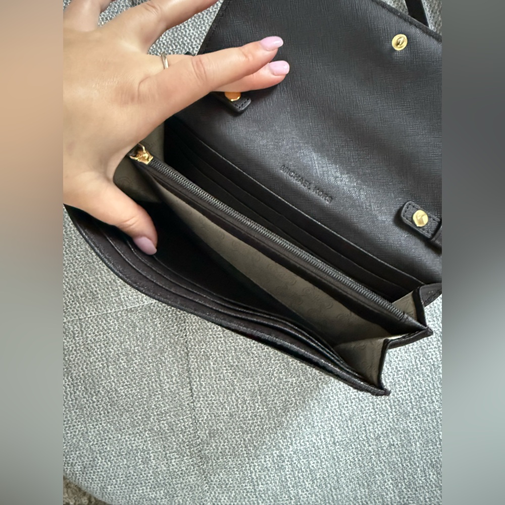 Michael Kors Camouflage Crossbody Bag with Gold Chain Calf Hair - Picture 12 of 14